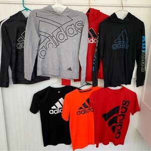 Boys sz 10/12 Adidas bundle